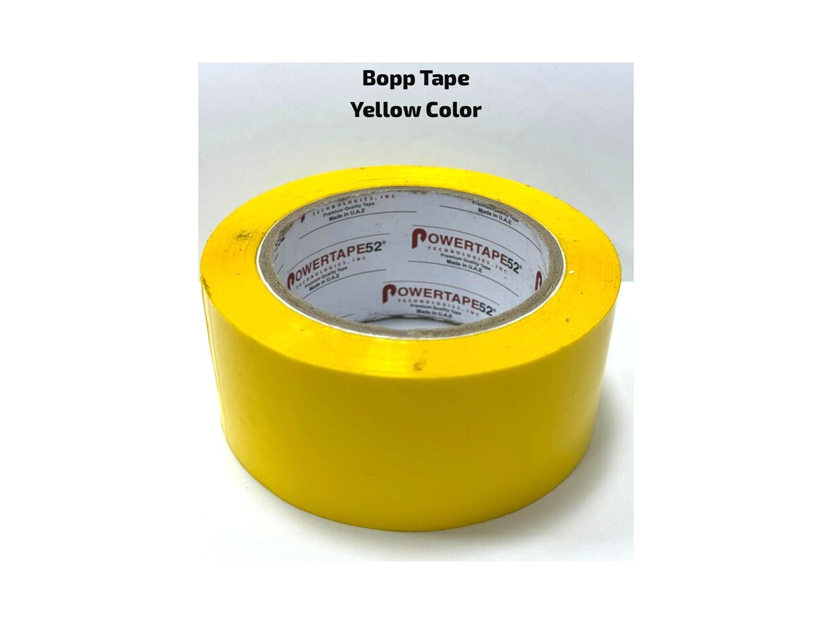 BOPP Tape — Yellow